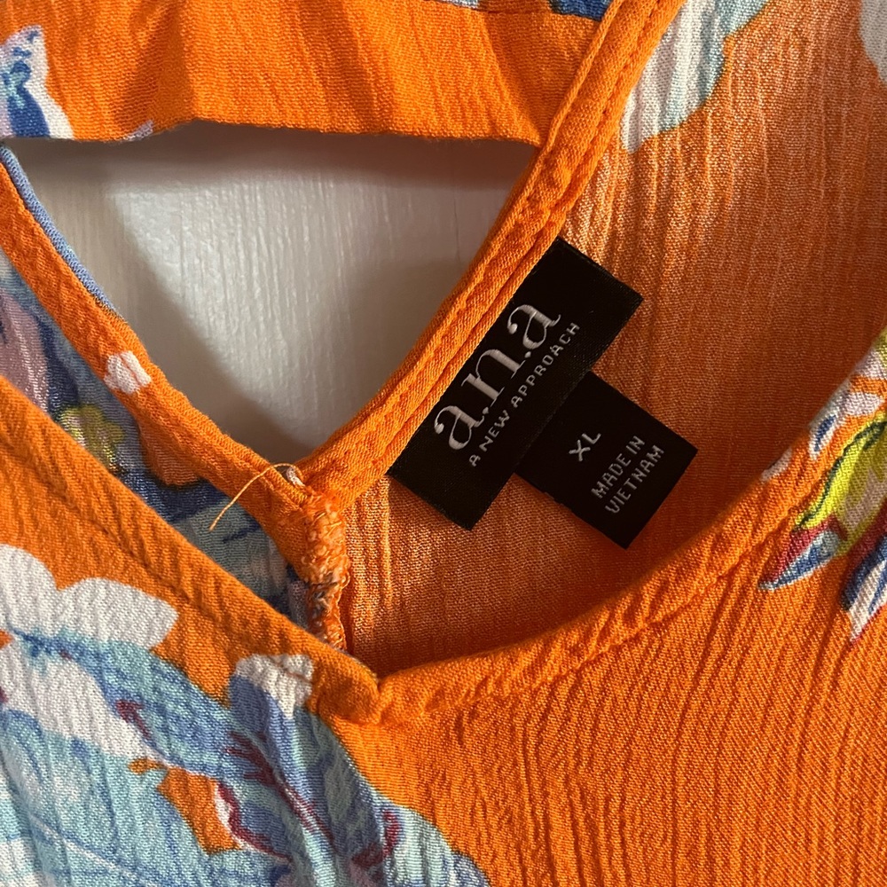 Ana floral print tank top